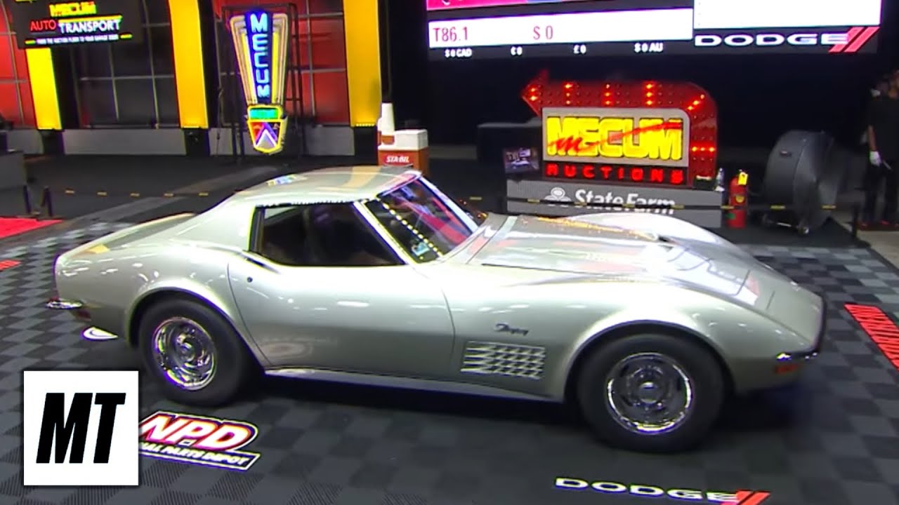 Only 1 of 20! STUNNING 1972 Chevrolet Corvette ZR1 | Mecum Auctions Harrisburg | MotorTrend