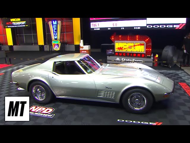 Only 1 of 20! STUNNING 1972 Chevrolet Corvette ZR1 | Mecum Auctions Harrisburg | MotorTrend