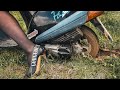 STUCK SCOOTER High Heels Wet Ground And A Stuck Scooter