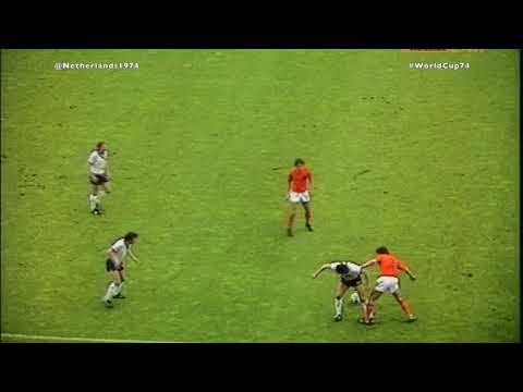Pure filth by Willem van Hanegem vs East Germany (DDR) #WorldCup74