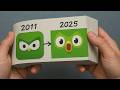 The Evolution Of Duolingo App Icons FlipBook