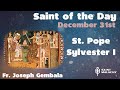 St Pope Sylvester I