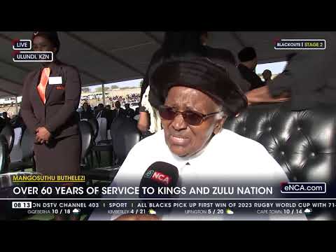 Mourners gather for Buthelezi's funeral