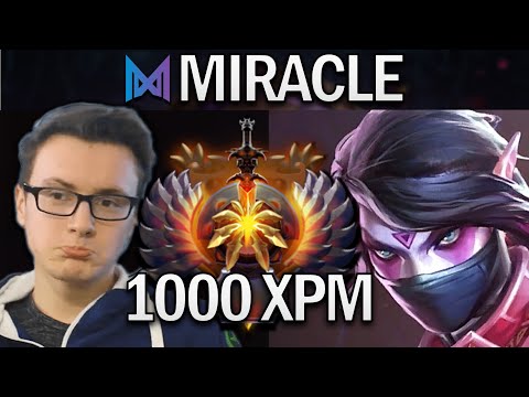 NIGMA MIRACLE TEMPLAR ASSASSIN WITH 1000 XPM   DOTA 2 7 29 GAMEPLAY