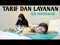 Inilah Tarif Dan Layanan Go Massage by Gojek