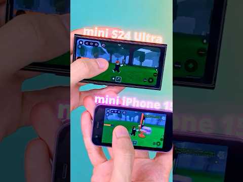 Mini iPhone vs Mini Samsung Rodam Roblox?