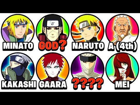 Every Kage In Naruto