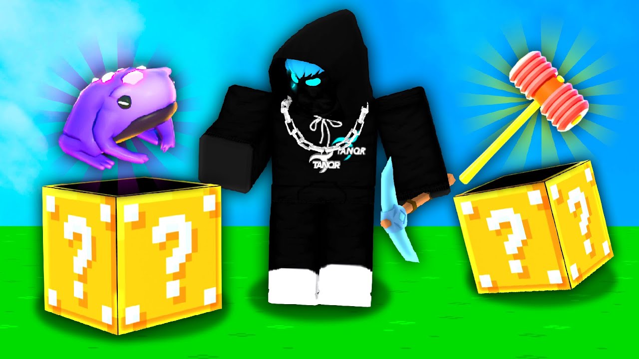these new LUCKY BLOCK items are OP in Roblox Bedwars..