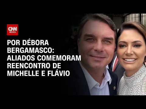 Reencontro de Michelle e Flávio anima aliados da campanha | CNN 360°