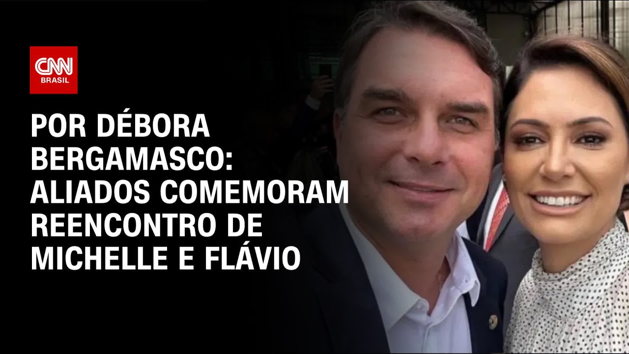 Reencontro de Michelle e Flávio anima aliados da campanha | CNN 360°