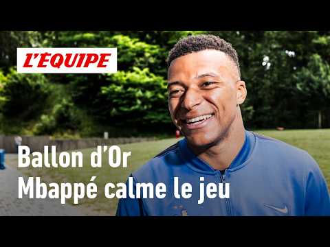 Kylian Mbappé : "Le Ballon d'Or n'est pas une obsession"