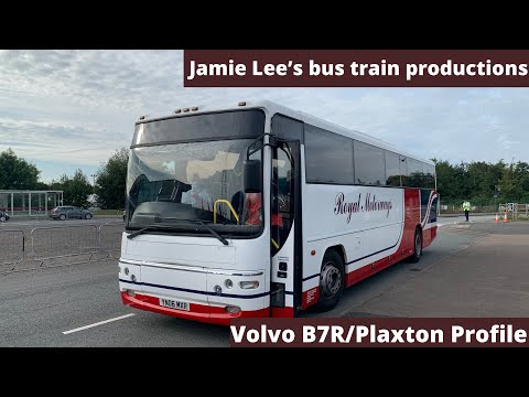 *Nice ZF* Volvo B7R/Plaxton profile YN06 MXR at the bus rally