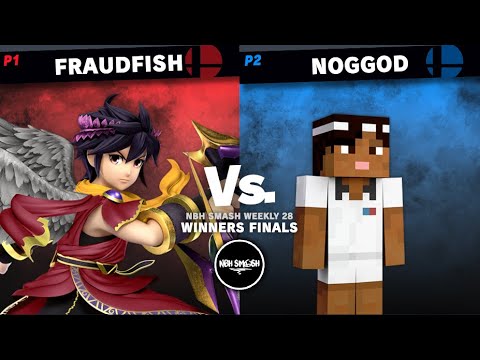 NBH Smash Ultimate 28 Winners Finals - Fraudfish (Dark Pit) vs Noggod (Steve)