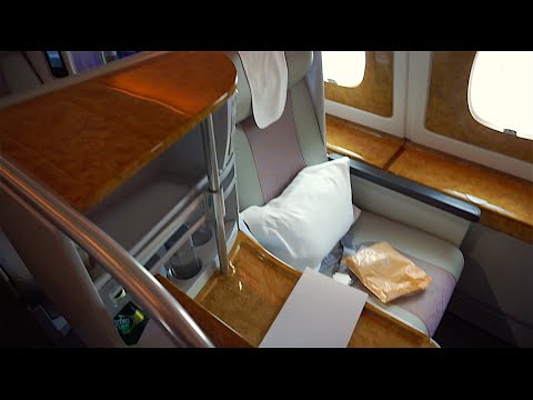 Emirates A380 BUSINESS Class Flight Report - SYD to AKL Video