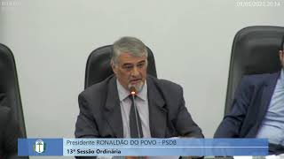 Sessão ordinária da Câmara de Vereadores Irati 09/05/2023