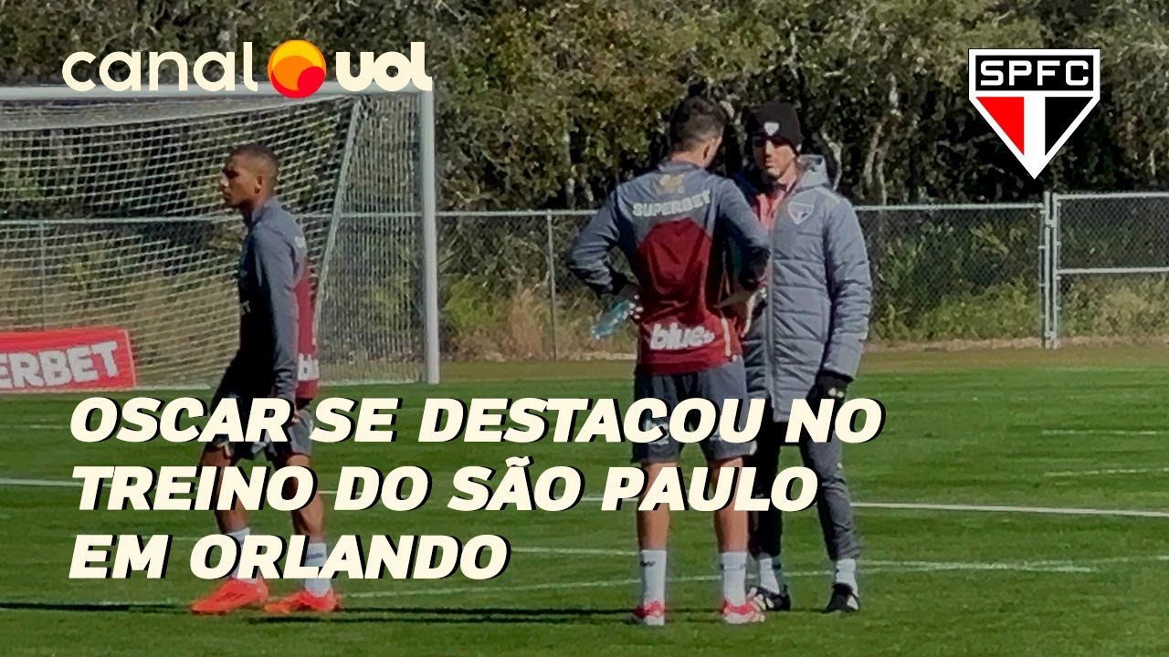 Oscar samba, distribui assistências e marca golaço em treino do São Paulo