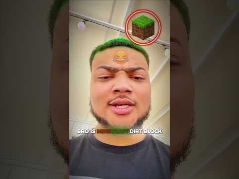 Bro is a MineCraft Dirt BLOCK 💀💀 #steak