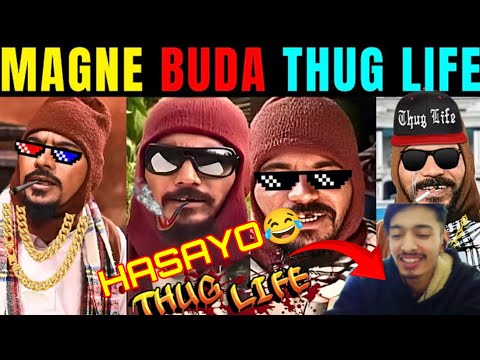 Magne Buda Number 1 Comedy || Savage 🥵Nepali Movie Clips @parbatbasnet457 Funny memes Reaction🥰 