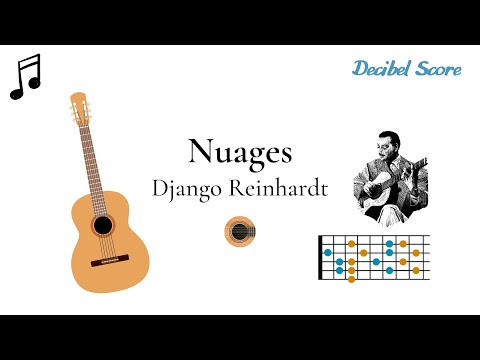 Nuages | Django Reinhardt | Guitar tutorial with chords
