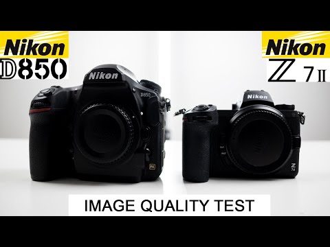 D850 Vs NikonZ7II - DSLR vs Mirrorless  - Image Quality Test