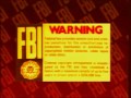 Blood Red FBI Warning Screen 1992 MPI Home Video Variant