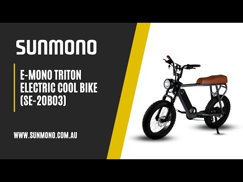 E-Mono TRITON – Electric Cool Bike (SE-20B03)