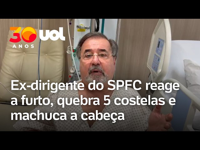 Imagem ilustrativa sobre Marco Aurélio Cunha, do SPFC, é alvo de gangue do quebra-vidro e vai à UTI