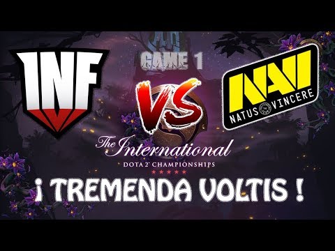 INFAMOUS vs NAVI [Game 1] BO2 - Tremenda Voltis - TI9 THE INTERNATIONAL 2019 DOTA 2
