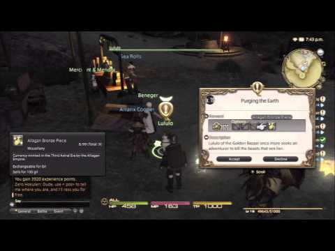 Final Fantasy 14 XIV A Realm Reborn Gameplay Lvl 18-20 Gladiator - 5 / 7
