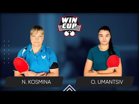 07:00 Natalia Kosmina - Olha Umantsiv West 1 WIN CUP 19.04.2024 | TABLE TENNIS WINCUP