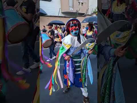 Asi se vivió la primer entrada de santiago apóstol ( santiago texacuangos)