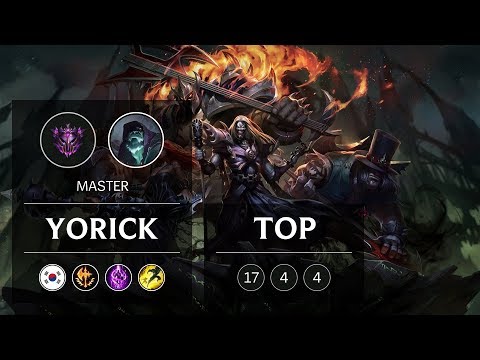 Yorick Top vs Pantheon - KR Master Patch 9.3