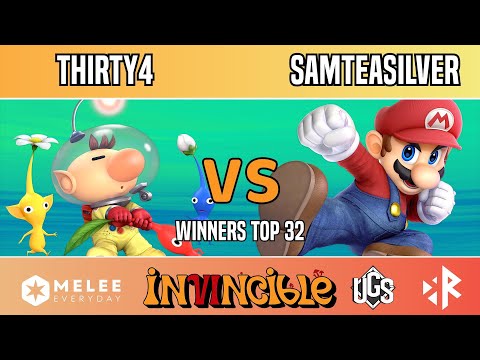 Invincible VI - Winners Top 32 - thirty4(Olimar) Vs. SamteaSilver(Mario)