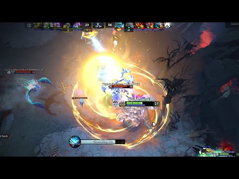 Collapse Magnus Destroying OG Under His Fountain (OG vs Team Spirit)
