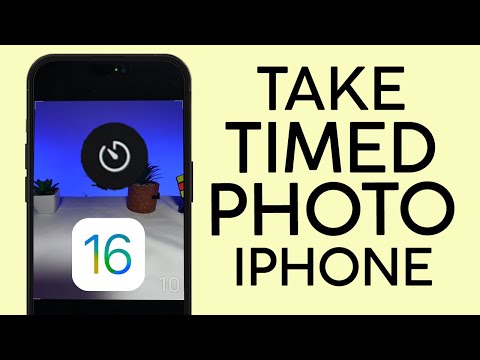 How to Take Timed Photo on iOS 16 Iphone & ipad 2022 | Take Timer Photo on iPhone
