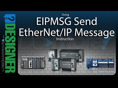 BRX Do-more Designer Using the EIPMSG Instruction from AutomationDirect
