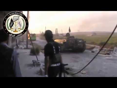 اقتحام  الجيش الحر لمطار منغ العسكري