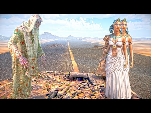 1 MILLION  EVILS VS 50,0000 SUPER HEROS FIGHT IN THE DESERT AREA | UEBS 2