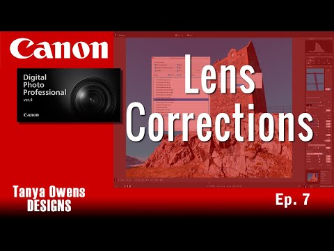 7 Lens Corrections - Canon DPP 4
