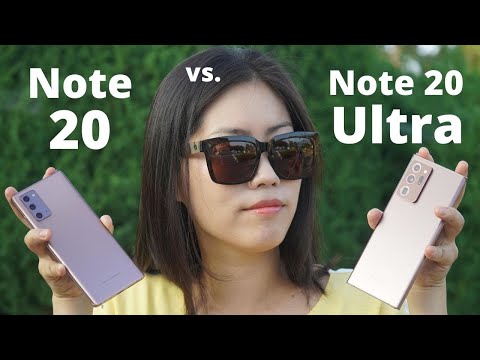 Samsung Galaxy NOTE 20 vs NOTE 20 ULTRA | Which should you BUY?