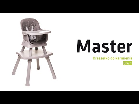Krzesełko do karmienia 4BABY MASTER 6 w 1