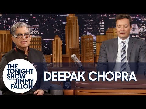 Deepak Chopra Guides Jimmy Through Meditation