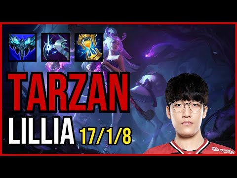 TARZAN - LILLIA vs UDYR Jungle - KR Challenger - Patch 11.5