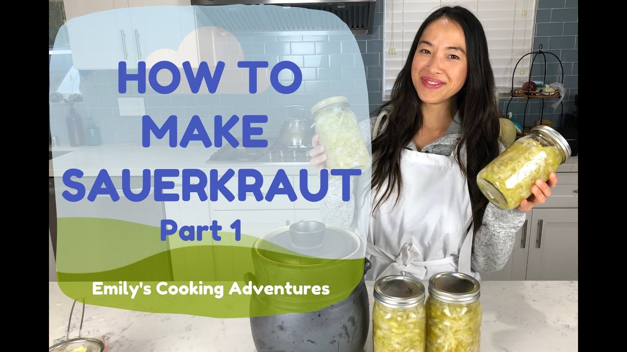 How To Make Sauerkraut | Part 1 | Emily's Cooking Adventures |