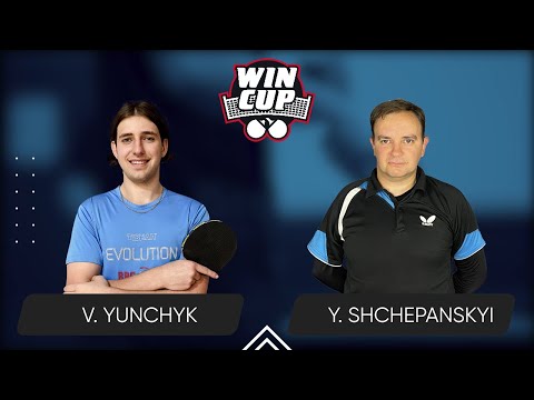 19:00 Valentyn Yunchyk - Yurii Shchepanskyi West 5 WIN CUP 26.07.2024 | Table Tennis WINCUP