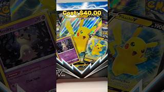 Pikachu V Pokemon Card Collection Pack Opening