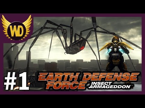 [1]Let's Play Earth Defense Force: Insect Armageddon - Part 1 (3P Co-op & Blind)