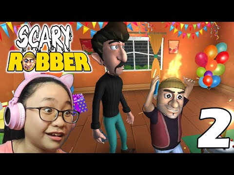 SCARY ROBBER Home Clash - Gameplay Walkthrough Part 2 - Let's Play Scary Robber Home Clash!!!