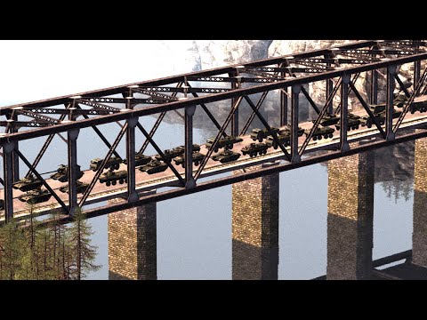CAN NATO DEFEND THIS RUSSIAN BRIDGE? World War 3 Battle Simulation