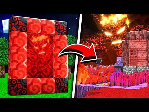 UN MOSTRO DI LAVA HA INVASO IL MIO MONDO DI MINECRAFT!